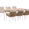 Apple Bee Milou 240 cm Dining Garden Set – 7 Piece