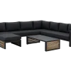 Bellagio Cadora corner lounge set 4-piece right