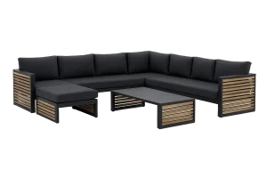 Bellagio Cadora corner lounge set 4-piece right