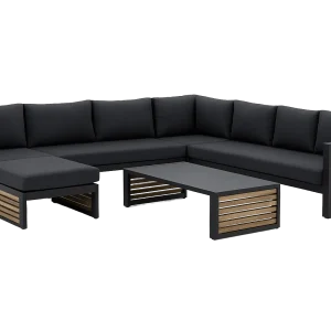 Bellagio Cadora corner lounge set 4-piece right