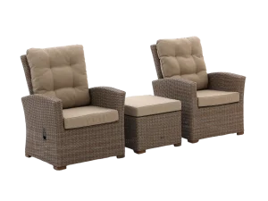 Intenso Mazzano lounge balcony set, 3-piece