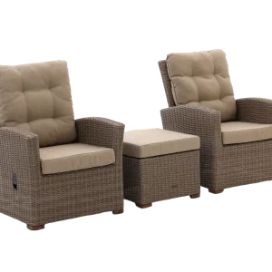 Intenso Mazzano lounge balcony set, 3-piece