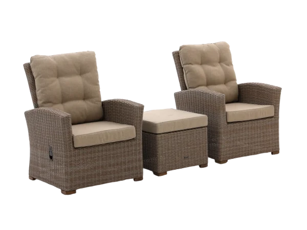 Intenso Mazzano lounge balcony set, 3-piece
